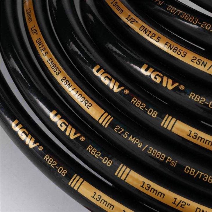 DIN EN857 2SC Wire Braid Հիդրավլիկ գուլպաներ