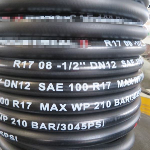 SAE 100 R17 Wire Braid Hydraulikslange