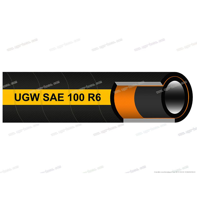 Tubo flessibile idraulico per olio SAE 100 R6