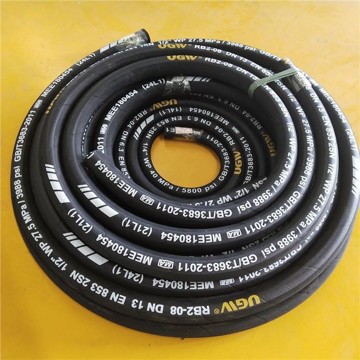 DIN EN857 2SC Wire Braid Hydraulic Hose
